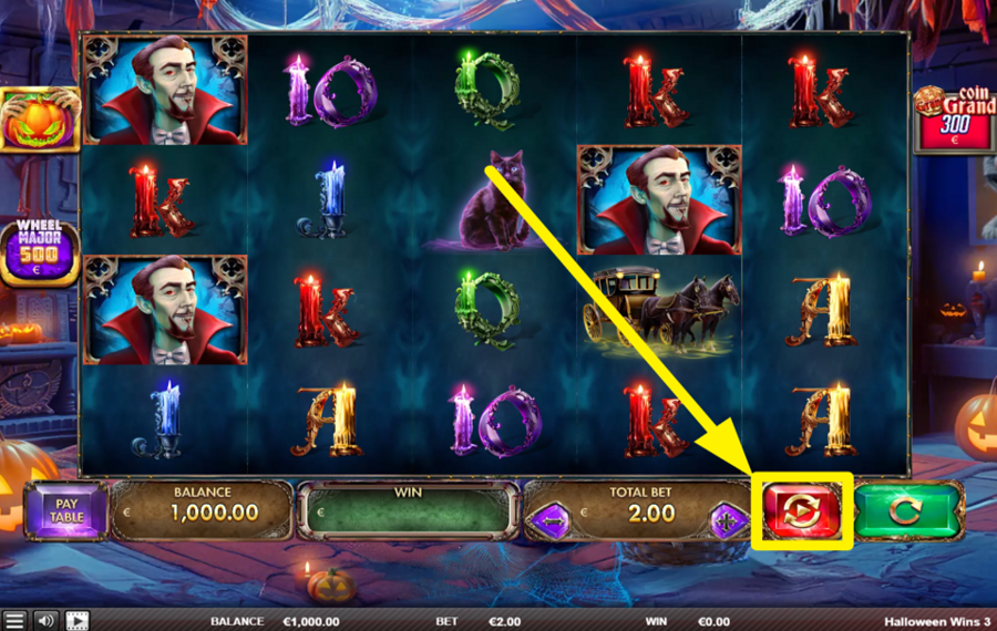 Halloween Wins 3 ABILITA RIPRODUZIONE AUTOMATICA.