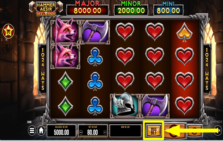 Hammer of Aesir CHOOSE HIGH STAKES.