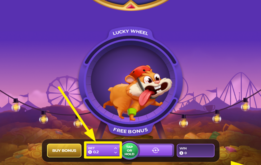 Hamster Run ESPECIFIQUE SU APUESTA.