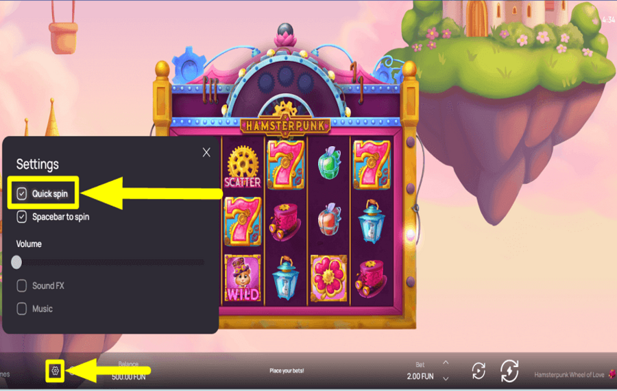 Hamsterpunk Wheel of Love STEP UP YOUR PACE.