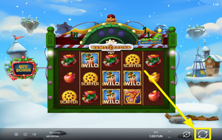 Hamsterpunk XMas Wheel JOIN THE SPINNING!