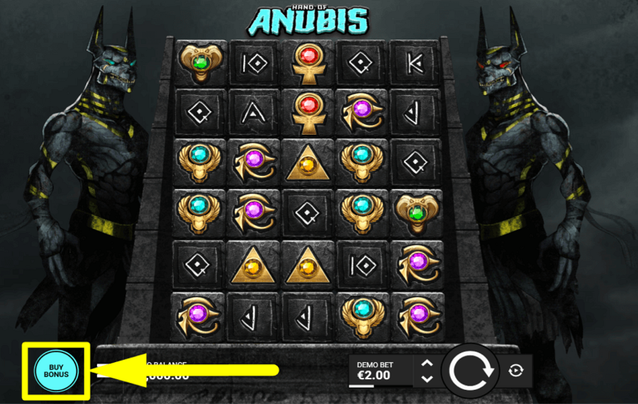 Hand of Anubis BUY THE BONUS.