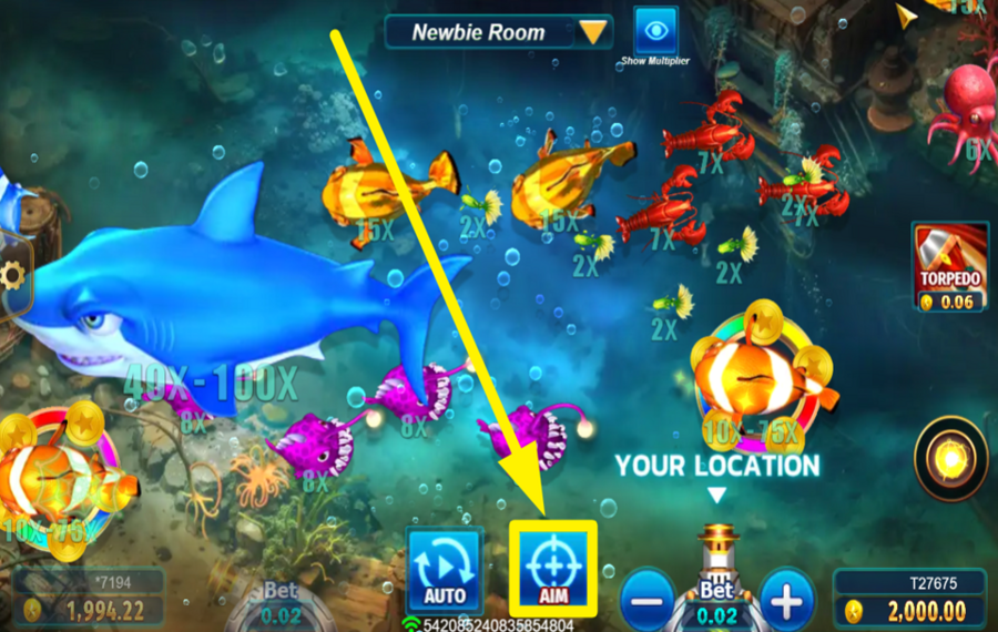 Happy Fishing Lightning VISEZ ET TIREZ !