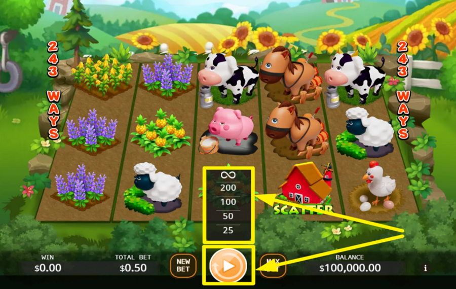 Happy Grange TRIGGER AUTOMATIC PLAY.