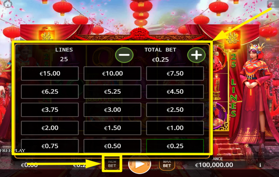 Happy Marriage ИЗМЕНИТЕ СУММУ СТАВКИ.