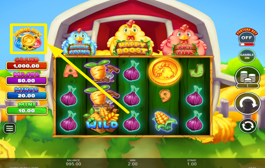 Happy Money Hens GRAB A BONUS!