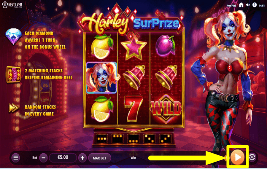 Harley SurPrize НАЧНИТЕ ИГРАТЬ В АЗАРТНЫЕ ИГРЫ.