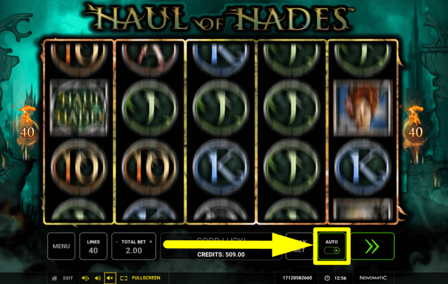 Haul of Hades PROCÉDEZ AVEC LA JEU AUTOMATIQUE.