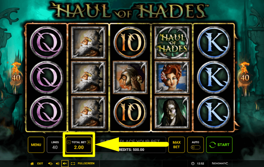 Haul of Hades FAITES VOTRE PARI.