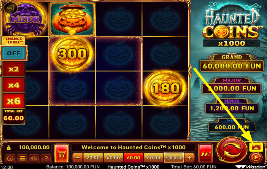 Haunted Coins x1000 Ускорьте действие!