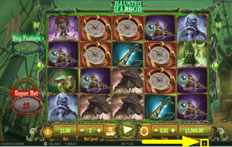 Haunted Harbor ACCÉLÉREZ LE JEU.