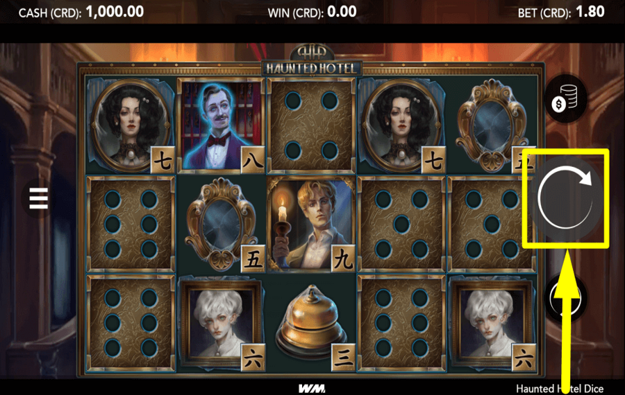 Haunted Hotel Dice TIME TO PLAY.