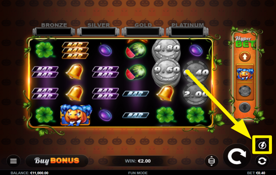 Haunted Joker Hold and Win УСКОРЯЙТЕ ВРАЩЕНИЕ.