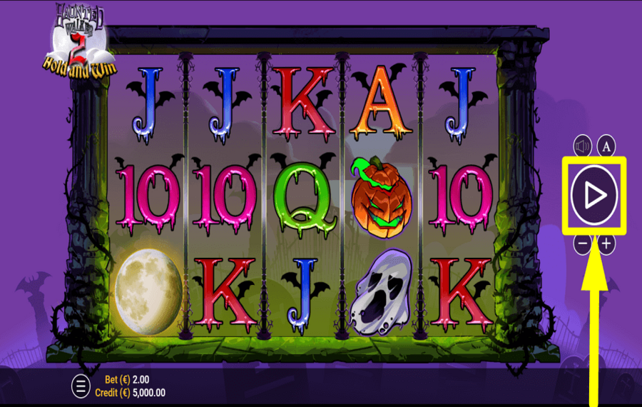 Haunted Walker 2 SPIN TO PLAY.