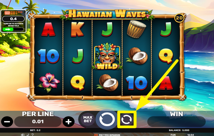 Hawaiian Waves AUTOPLAY AKTIVIEREN.