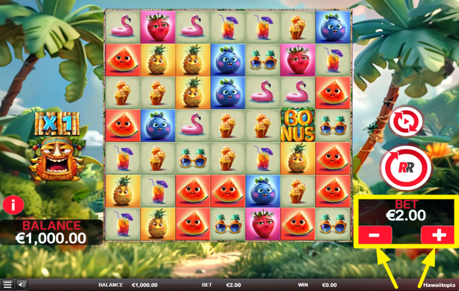 Hawaiitopia ОПРЕДЕЛИТЕ ОБЩУЮ СТАВКУ.