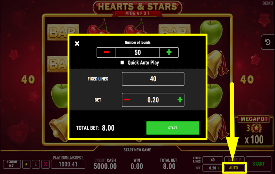 Hearts and Stars USE AUTOPLAY.