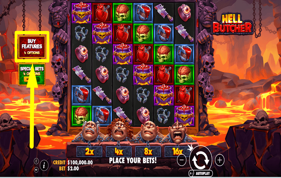 Hell Butcher SEIZE THE BONUSES.
