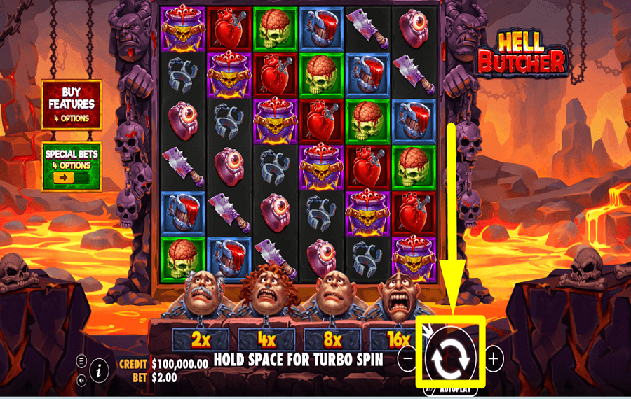 Hell Butcher START GAMBLING.