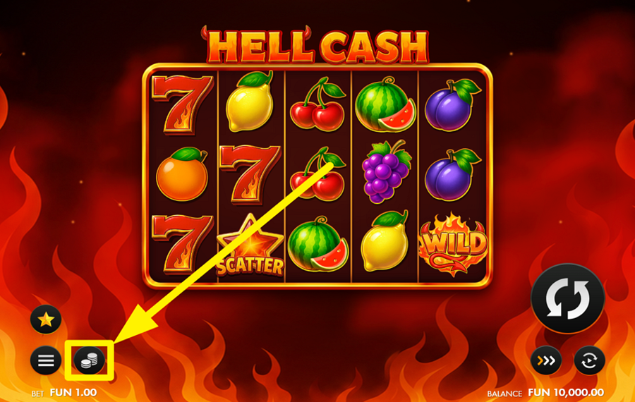 Hell Cash CHOISISSEZ VOTRE MISE.