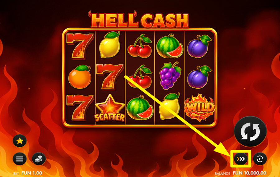 Hell Cash PASSEZ À LA VITESSE SUPÉRIEURE.