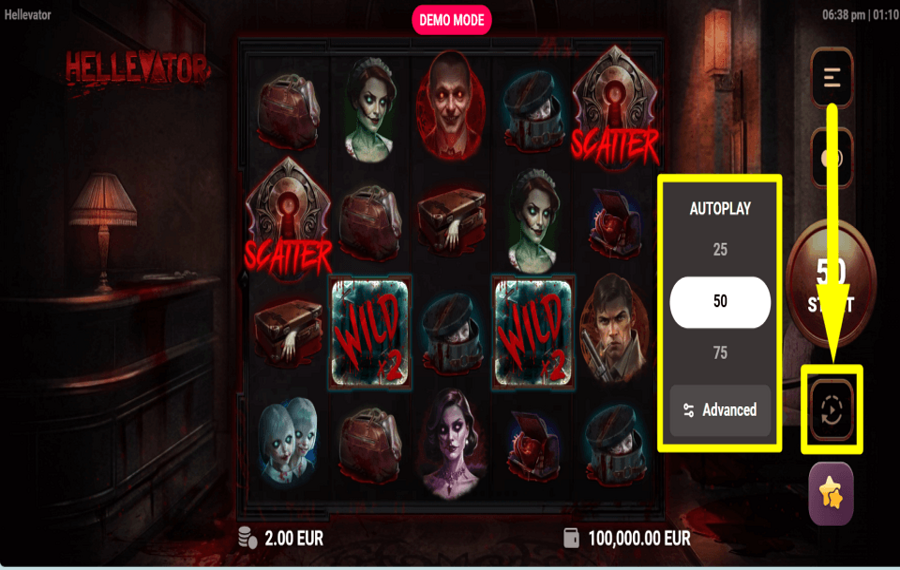 Hellevator APPLY AUTOPLAY.