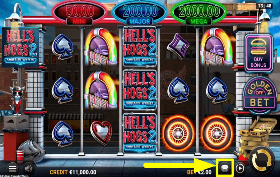 Hells Hogs 2 Squealin Wheels SET YOUR WAGER.