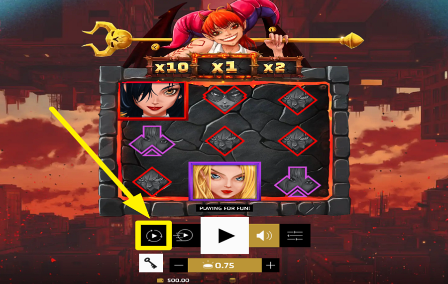 Helluva Slot STARTEN SIE AUTOMATISCHE SPINS.