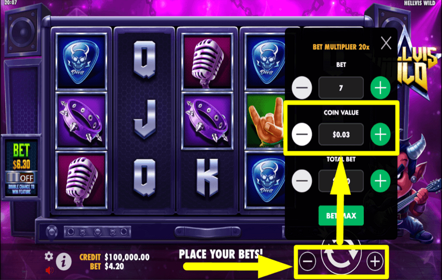 Hellvis Wild SORT THE COINS.