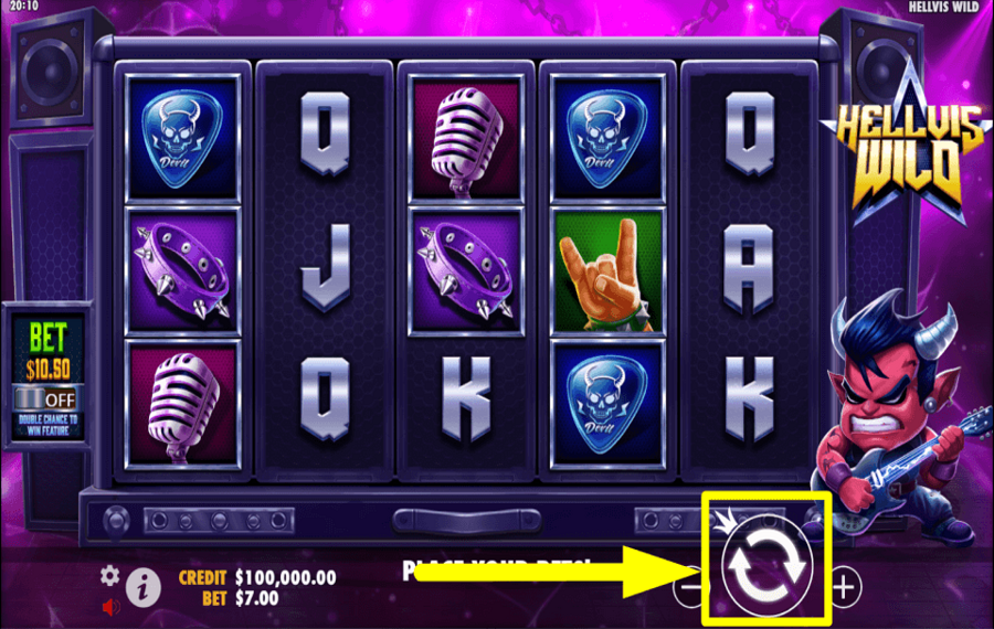 Hellvis Wild START THE GAME.