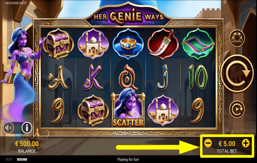 Her Genie Ways SCEGLI LA SCOMMESSA.