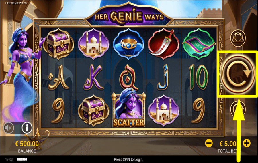 Her Genie Ways FAI UN GIRO.