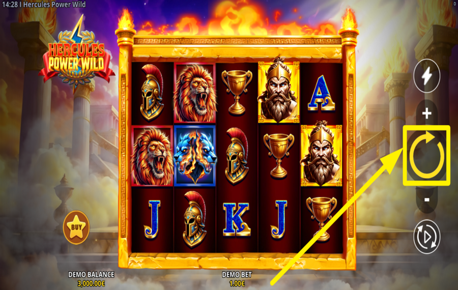 Hercules Power Wild EMBARK ON YOUR GAME!