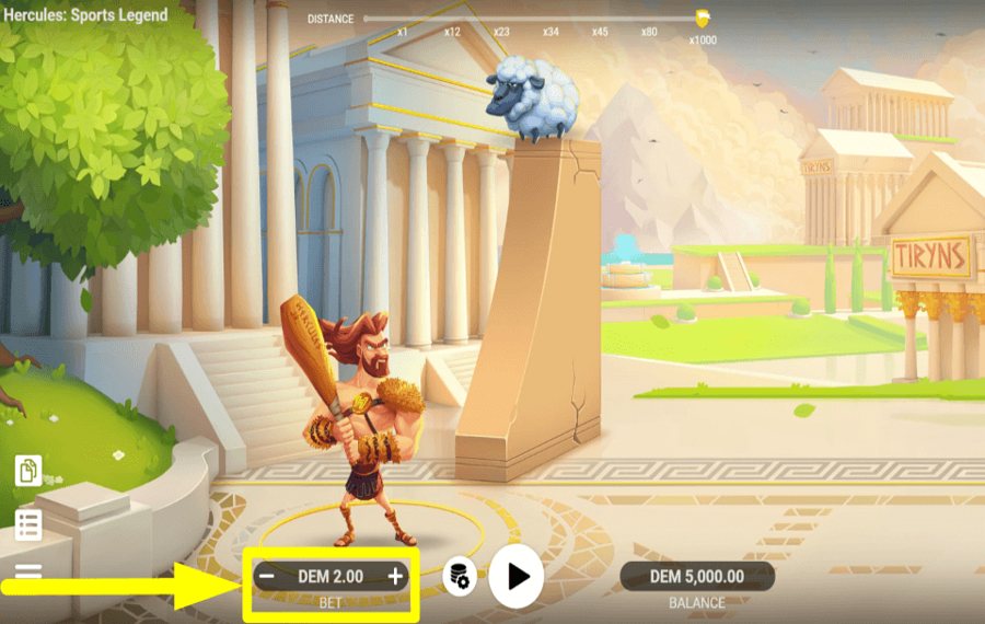 Hercules Sports Legend ОПРЕДЕЛИТЕ СВОЮ СТАВКУ.