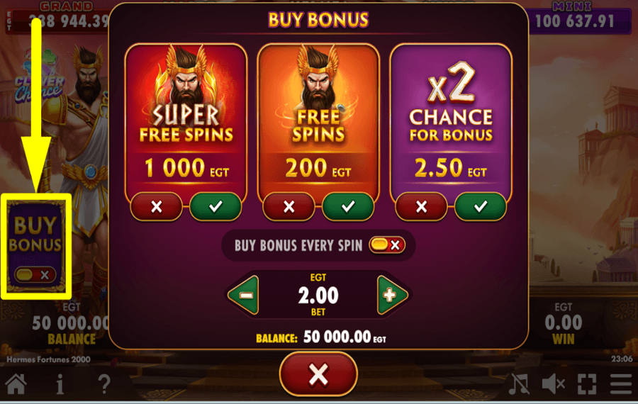 Hermes Fortunes 2000 Clover Chance KAUFBONI.