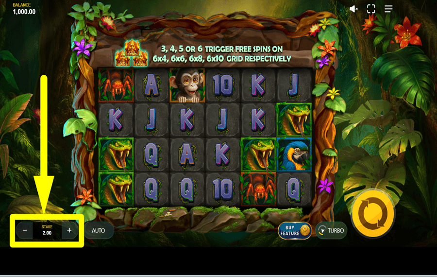 Hit The Jungle СДЕЛАЙТЕ СТАВКУ.