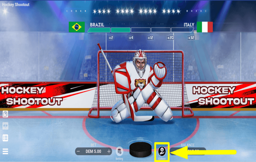 Hockey Shootout COLLECT YOUR WINS.