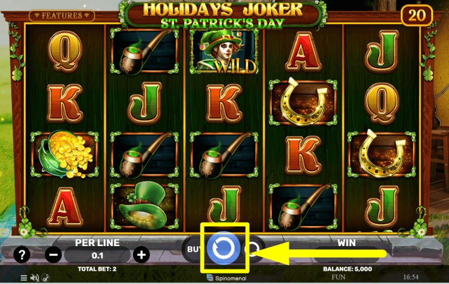 Holidays Joker St Patricks Day PLAY THE GAME.