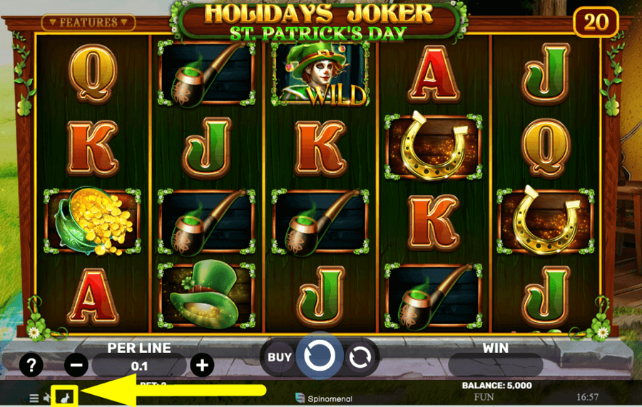 Holidays Joker St Patricks Day PICK UP THE PACE.