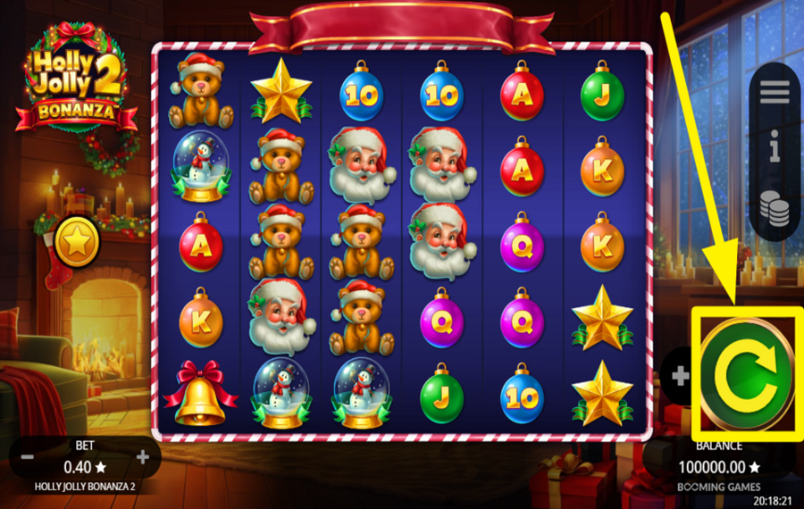 Holly Jolly Bonanza 2 TOURNEZ POUR GAGNER !