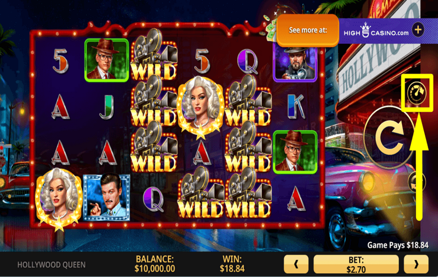 Hollywood Queen PICK UP THE PACE.