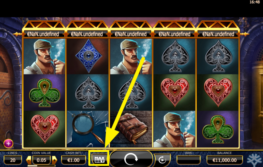 Holmes and the Stolen Stones УСТАНОВИТЕ САМЫЙ ВЫСОКИЙ ЛИМИТ СТАВКИ.