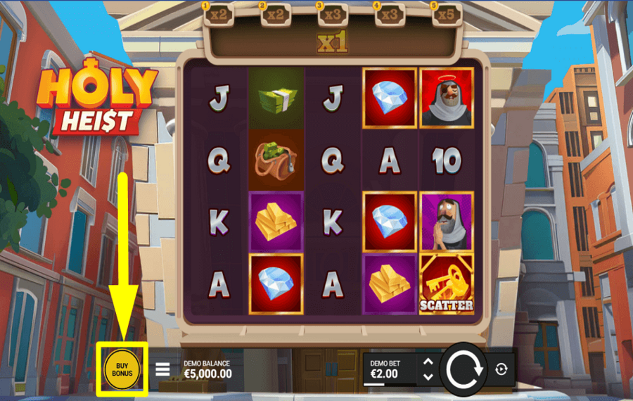 Holy Heist BUY THE BONUS.