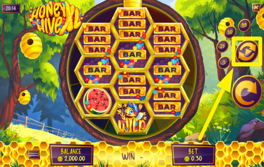 Honey Hive Xl DÉCLENCHEZ LA LECTURE AUTOMATIQUE.