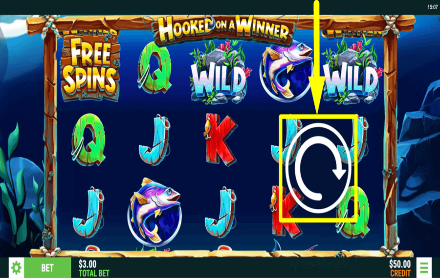 Hooked on a Winner MACHEN SIE EINE SPUR.