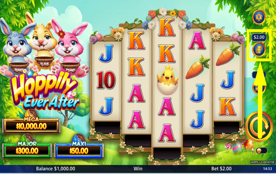 Hoppily Ever After PLACE YOUR WAGER.