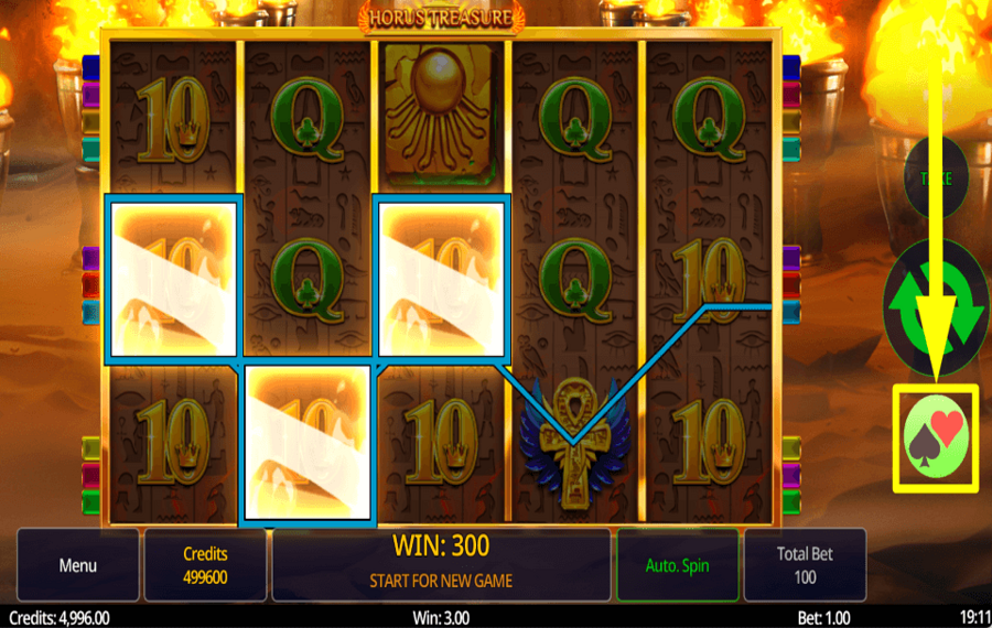 Horus Treasure CONSIDERE EL RIESGO.