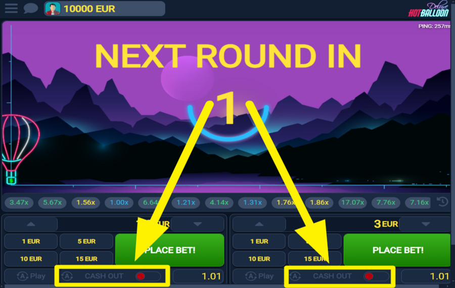 Hot Balloon Deluxe SÉCURISEZ AUTOMATIQUEMENT VOS GAINS.