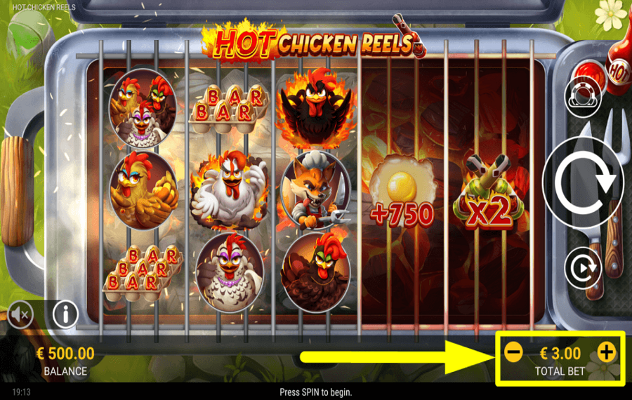 Hot Chicken Reels СДЕЛАЙТЕ СТАВКУ.