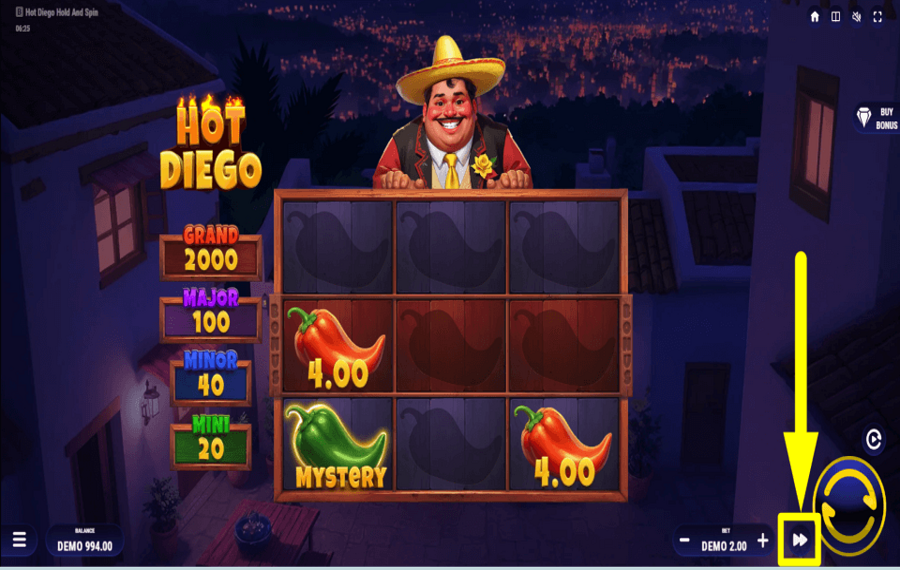 Hot Diego AUMENTA IL TUO RITMO.